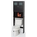 Zenna Home Zenna Home Modern 9820CH Bathroom Spacesaver, 3-Shelf, Wood, Espresso 9820CH